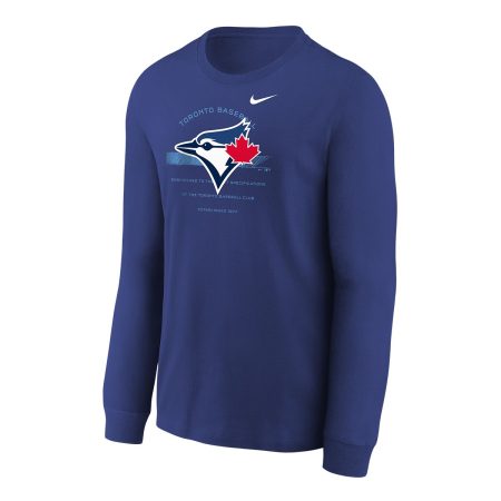 Youth Toronto Blue Jays Nike Over Arch Long Sleeve Shirt