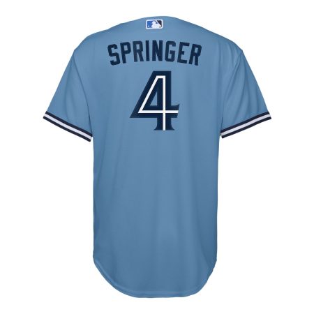 Outerstuff Youth Toronto Blue Jays George Springer Replica Lightweight Baseball Jersey