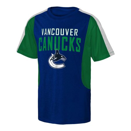 Youth Vancouver Canucks NHL Compelling Slapshot T Shirt