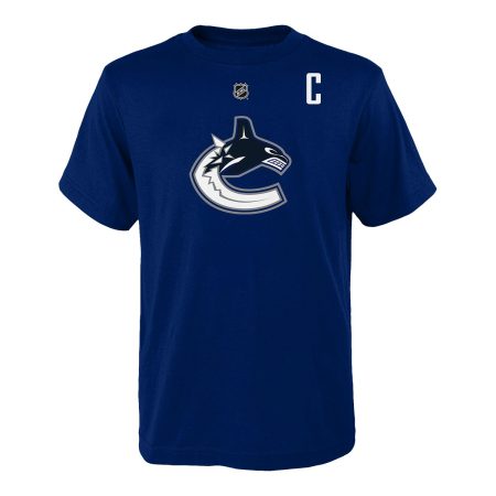 Youth Vancouver Canucks Outerstuff Jack Hughes Player T Shirt