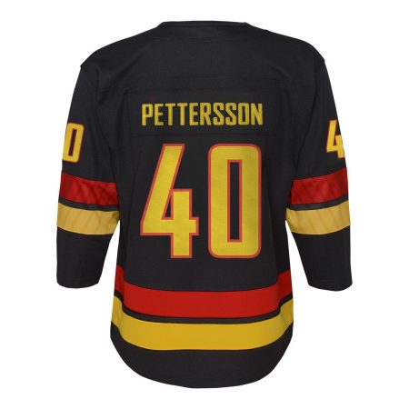 Youth Vancouver Canucks NHL Elias Pettersson Premier Alternate Jersey