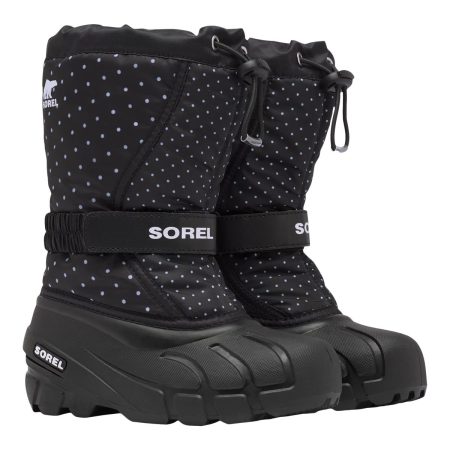 Sorel Kids' Youth Flurry Print Waterproof Insulated Winter Boots