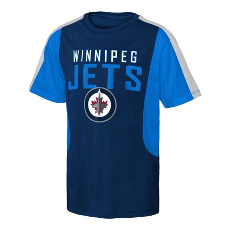 Youth Winnipeg Jets NHL Compelling Slapshot T Shirt