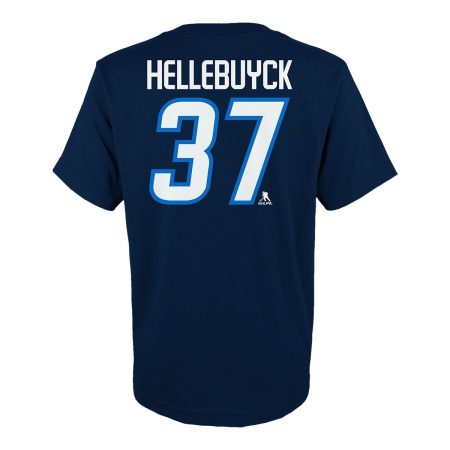 Youth Winnipeg Jets Outerstuff Connor Hellebuyck Player T Shirt