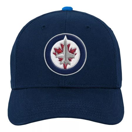 Winnipeg Jets Kids' Precurve Snapback Hat, NHL, Hockey