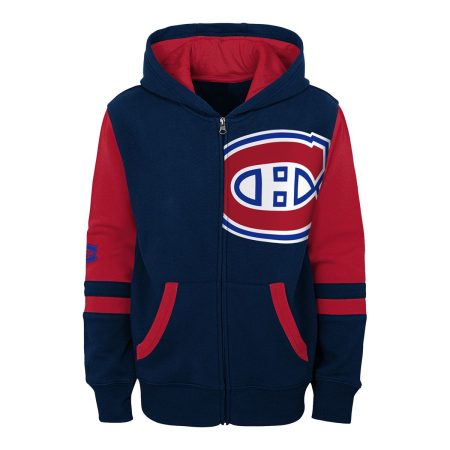 Youth Montreal Canadiens Faceoff Full Zip Hoodie