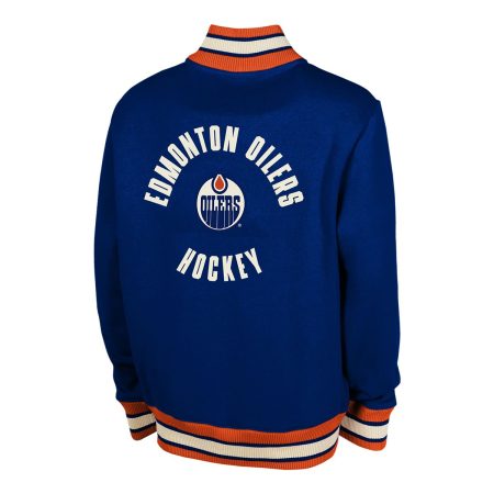 Youth Edmonton Oilers Outerstuff All-Time Favorite Full Zip Jacket