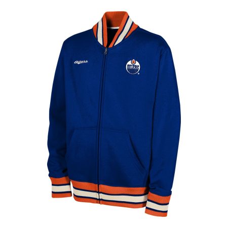 Youth Edmonton Oilers Outerstuff All-Time Favorite Full Zip Jacket