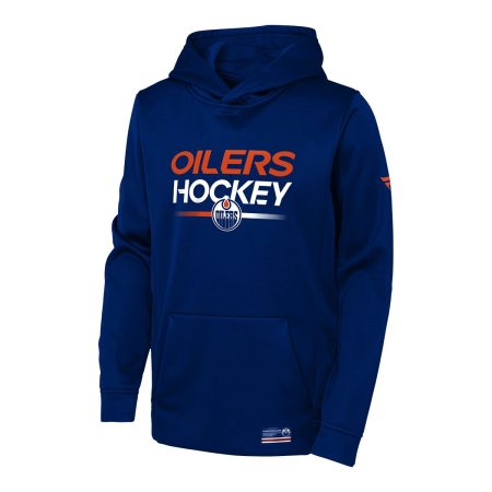 Youth Edmonton Oilers Outerstuff Authentic Pro Hoodie