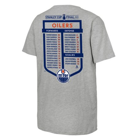 Youth Edmonton Oilers Fanatics Finals Roster T Shirt