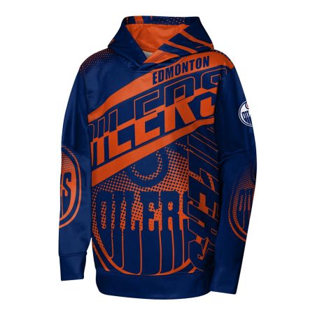 Youth Edmonton Oilers Outerstuff Home Ice Advantage Pullover Hoodie