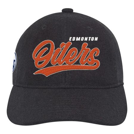 Youth Edmonton Oilers NHL Legacy Wooly Dad Cap