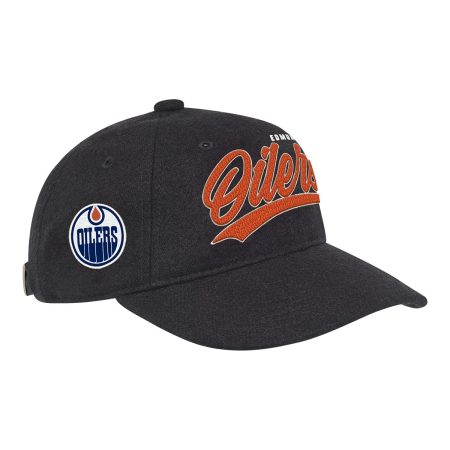 Youth Edmonton Oilers NHL Legacy Wooly Dad Cap