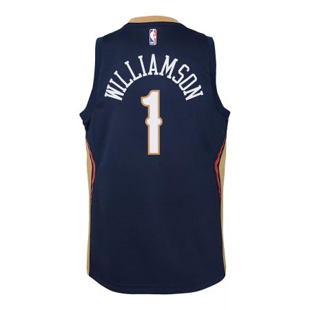 New Orleans Pelicans Kids' Zion Williamson Swingman - Icon Edition Basketball Jersey, NBA