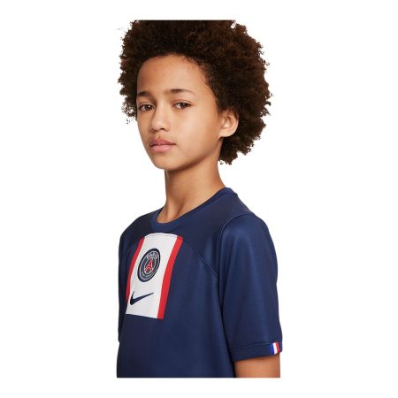 Paris Saint-Germain Nike Youth Replica Soccer Jersey, PSG, Football