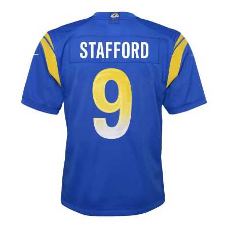 Youth Los Angeles Rams Nike Matthew Stafford Game Jersey