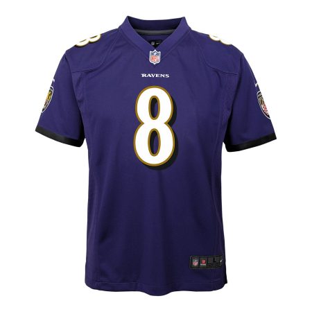 Youth Baltimore Ravens Outerstuff Lamar Jackson Game Jersey