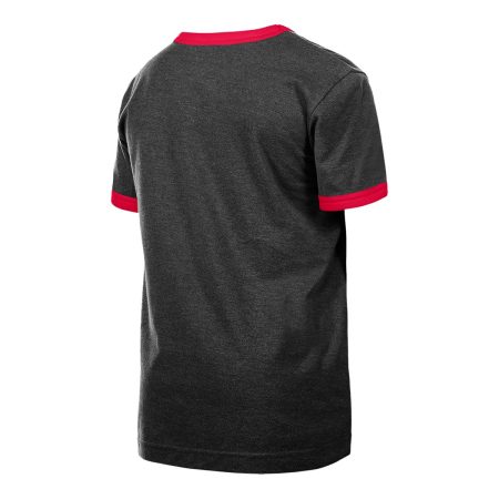 Youth Ottawa Redblacks New Era Heather Ringer T Shirt