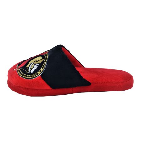 Youth Ottawa Senators Forever Collectibles Big Logo Slippers