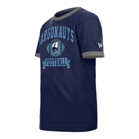 Youth Toronto Argonauts New Era Heather Ringer T Shirt