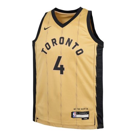 Youth Toronto Raptors Nike Scottie Barnes City Edition Swingman Jersey