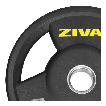 Ziva Performance Rubber Grip 10 lb Weight Disc, Weight, Home Gym