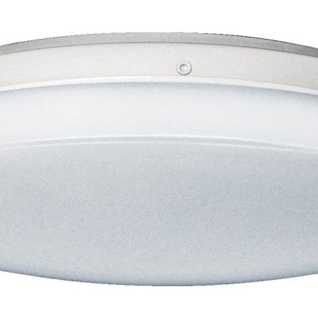 NOMA LED Flush Mount Ceiling Light Fixture, White, 10-in