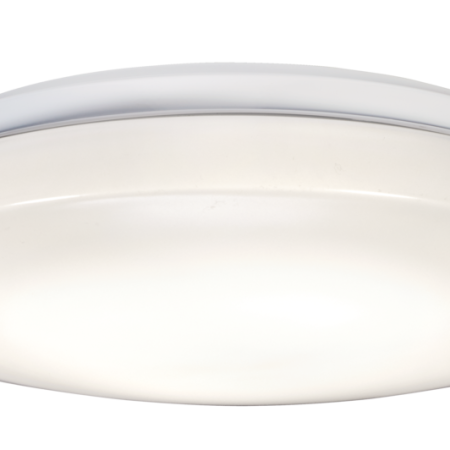 NOMA LED Flush Mount Ceiling Light Fixture, White, 10-in