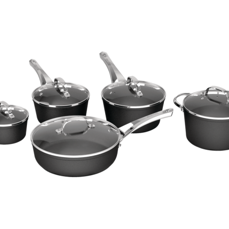 Heritage The Rock Diamond Cookware Set, Non-Stick, Scratch Resistant, 10-pc