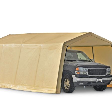 ShelterLogic Auto Shelter Waterproof Instant Car Garage w/UV Protection, 10 x 20 x 8-ft