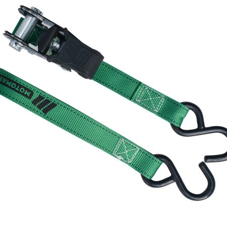 MotoMaster 1,500-lb Padded Ratchet Tie Down Straps, 1-in x 14-ft, 4-pk