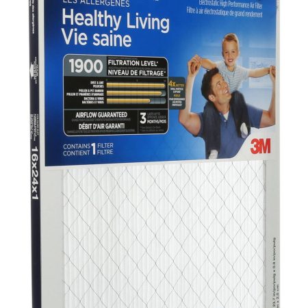 3M™ Filtrete™ Healthy Living Maximum Allergen Air Filter, MPR 1900, 16 x 24 x 1-in, 1-pk