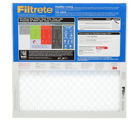 3M™ Filtrete™ Healthy Living Maximum Allergen Air Filter, MPR 1900, 20 x 20 x 1-in, 1-pk