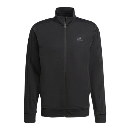 adidas Men's 3-Stripes Tricot Full Zip Jacket