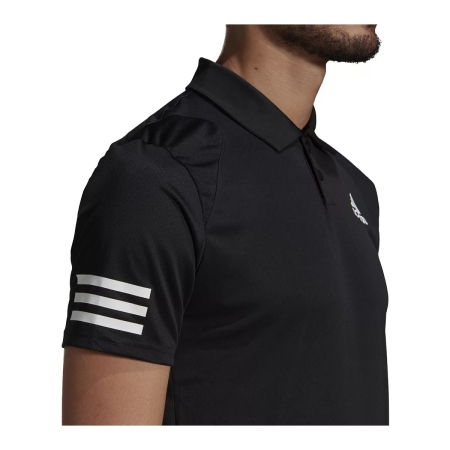 adidas Men's Club 3-Stripe Tennis Polo T Shirt