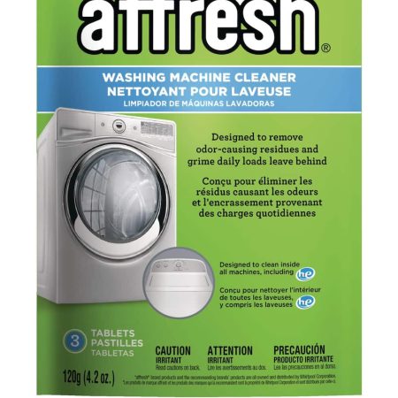 Affresh Washing Machine Cleaner Tabs, Fresh Scent, 120-g, 3-pk