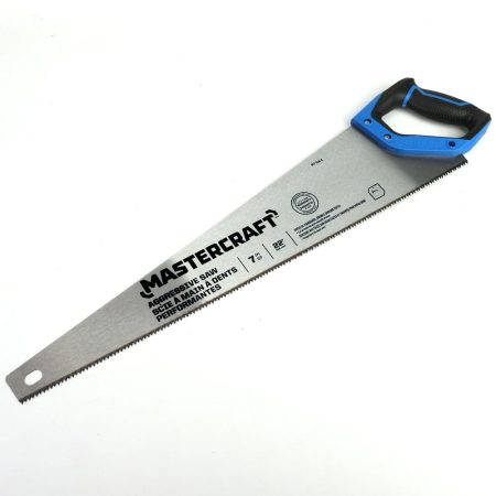 Mastercraft 7-TPI Aggressive Hand Saw, 22-in