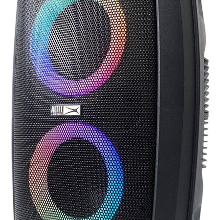 Altec Lansing Portable LED Double Speaker, 4-in, Black