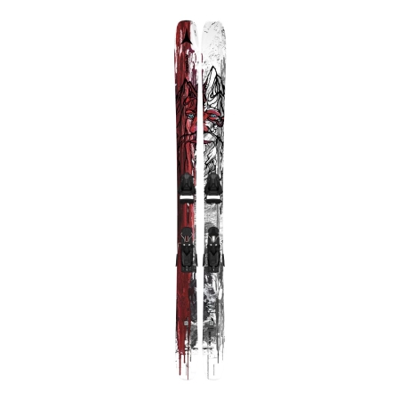 Atomic Men's Bent 90 Skis 2024 with STR12 GW Bindings