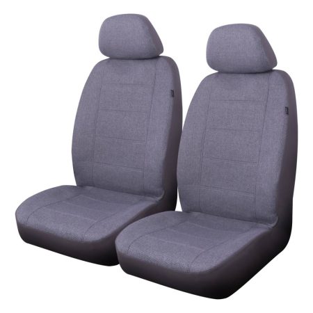 AutoTrends Couch Material Seat & Headrest Cover, Grey