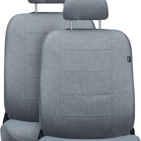 AutoTrends Couch Material Seat & Headrest Cover, Grey