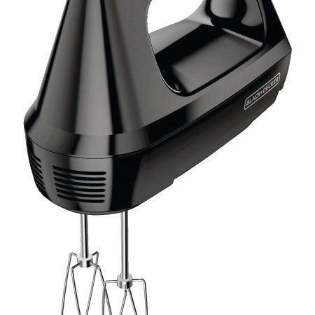 Black & Decker 6-Speeds Hand Mixer w/ Storage Case Black