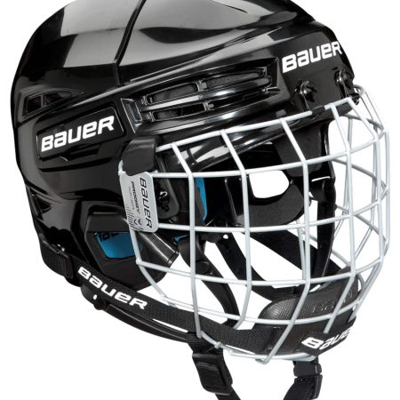 Bauer Prodigy Hockey Helmet Combo, Youth, Black