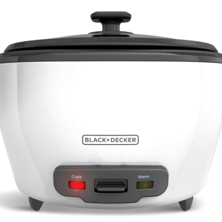 Black & Decker Non-Stick Rice Cooker & Steamer, 28 Cups