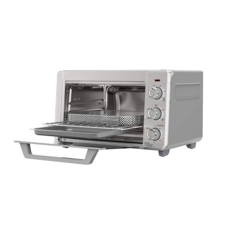 Black & Decker Crisp 'N bake 6-Slice Air Fryer Toaster Oven, Stainless Steel, 5 Cooking Functions