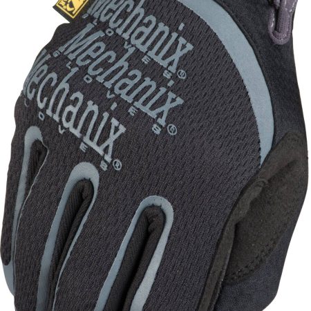 Mechanix Wear® Synthetic-Leather Palm Hook and Loop Cuff Utility Glove, Black, Assorted Sizes