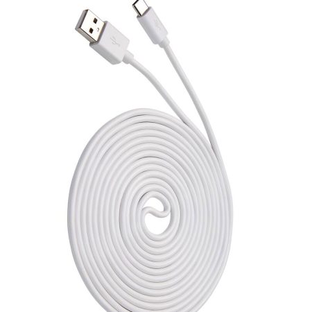 Bluehive Type-C Charger & Sync Cable, for Select Apple & Android Devices, White, 3-pk