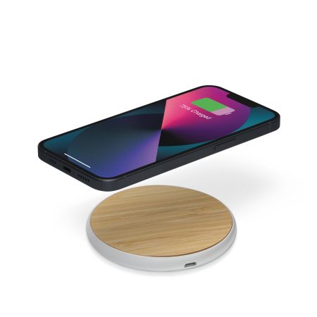 Bluehive Bamboo Wireless Charging Pad, Compatible with all Qi-Enabled Devices