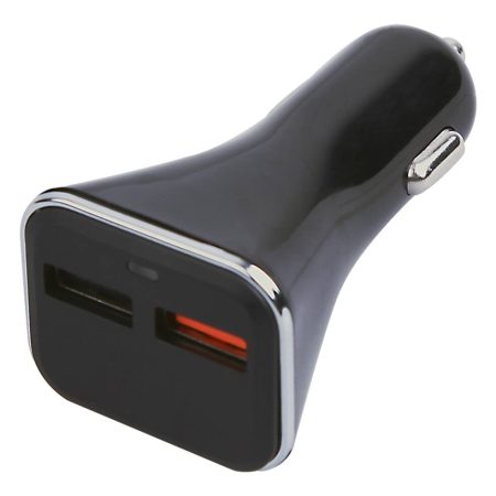 Bluehive Dual USB Car Charger with Quick Charge, Compatible with Most Devices