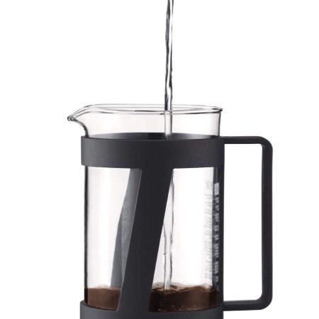 Bodum Crema 8-Cup Glass & Plastic French Press Coffee Maker, Black